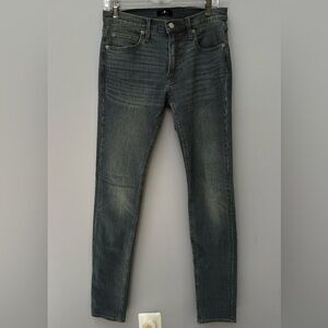 7 For All Mankind Striped Jeans in L35 W28